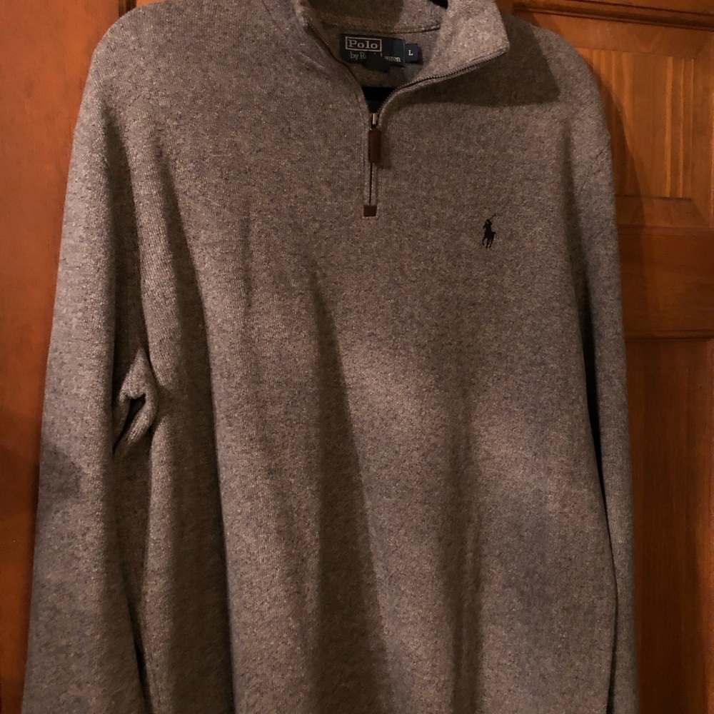 Gray Polo Ralph Lauren pull over